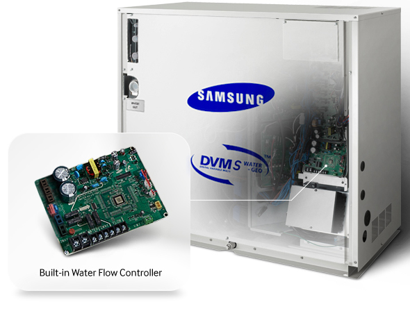 DVM S WATER — масштабная система охлаждения и обогрева для больших помещений.